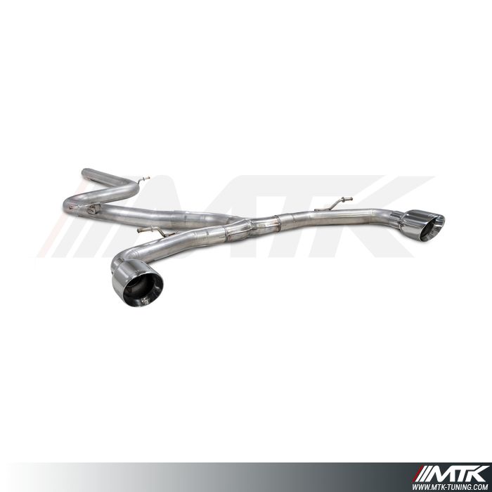 GPF-back Predator Full tube Volkswagen Golf MK8 / MK 8.5 GTi Clubsport